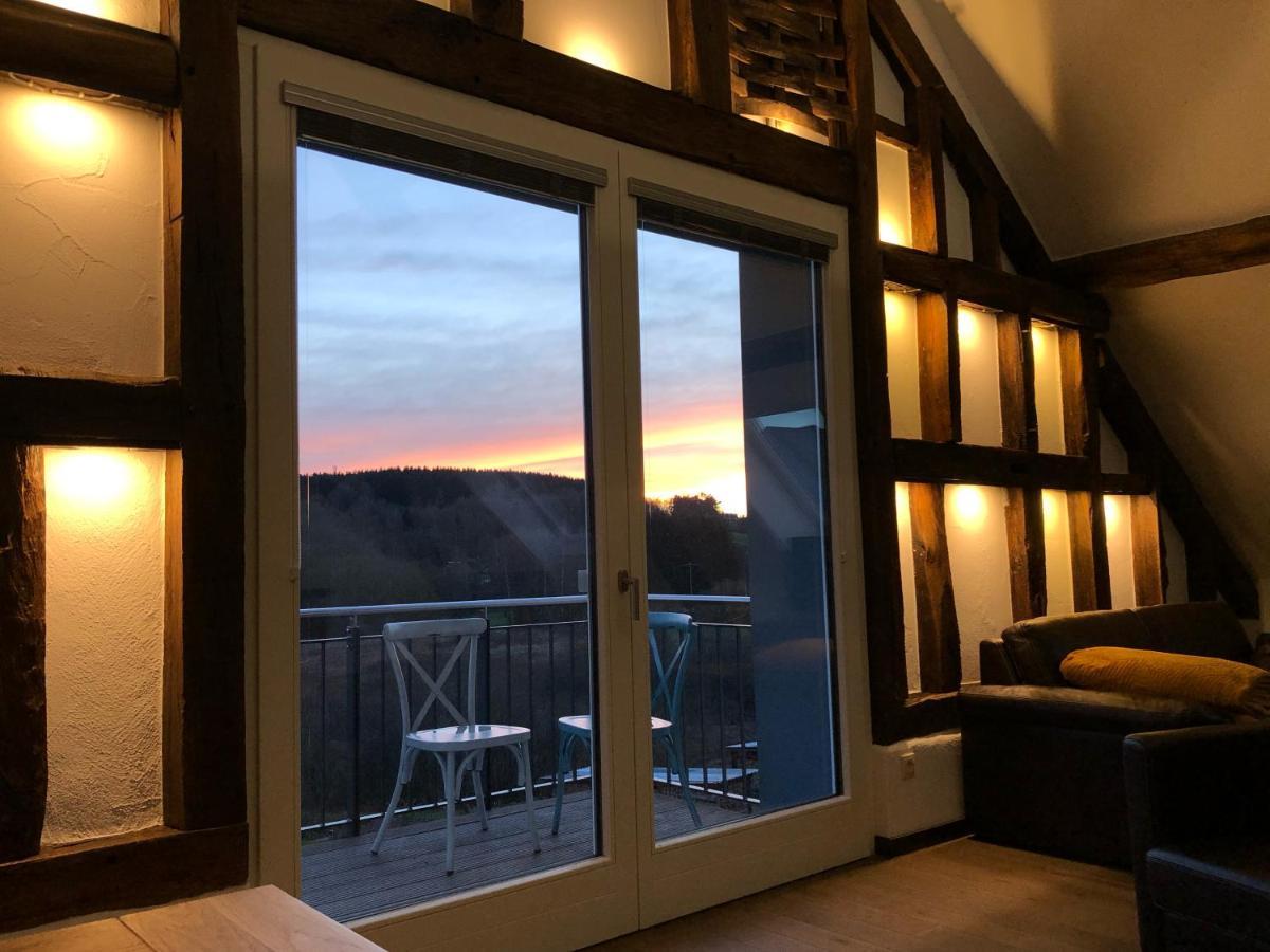 Postrelais Ardennes "Belle-Vue" Appartement Burg Reuland Buitenkant foto